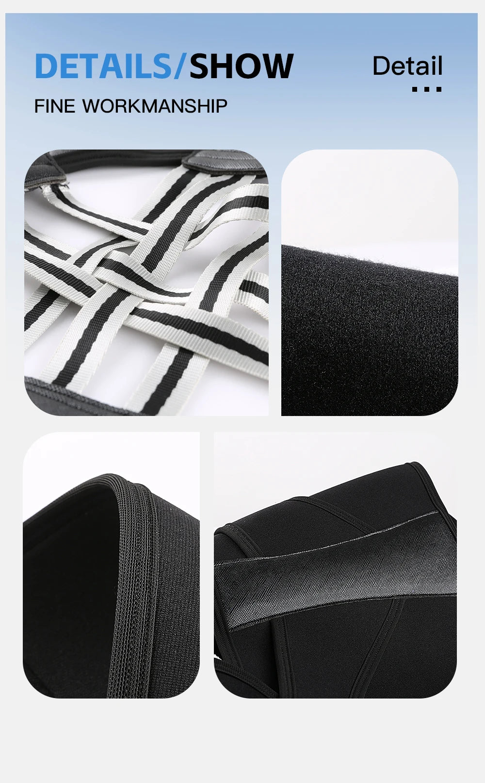 Sweat back belt